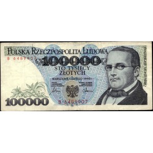 Poland. 100000 Zlotych 1990 Series B