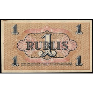 Latvia. 1 Rublis 1919