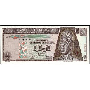 Guatemala. 1/2 Quetzal 1994