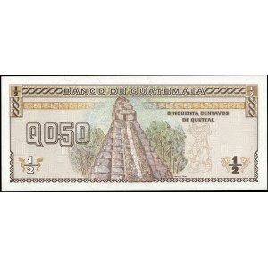 Guatemala. 1/2 Quetzal 1994