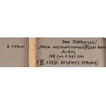 Jan Dobkowski (b. 1942, Lomza), Beyond Infinity IV. - triptych, 2001
