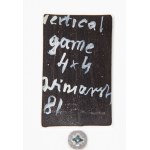 Ryszard Winiarski (1936 Lviv - 2006 Warsaw), Series of 12 works Order vertical game 4 x 4, 1981