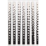Ryszard Winiarski (1936 Lviv - 2006 Warsaw), Series of 12 works Order vertical game 4 x 4, 1981