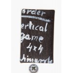 Ryszard Winiarski (1936 Lviv - 2006 Warsaw), Series of 12 works Order vertical game 4 x 4, 1981