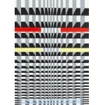 Stefan Krygier (1923 Łódź - 1997 Łódź), Abstraction géométrique, 1968