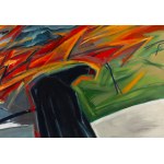 Jan Tyniec (b. 1960, Warsaw), Horsemen of the apocalypse - diptych, 1985