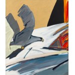 Jan Tyniec (b. 1960, Warsaw), Horsemen of the apocalypse - diptych, 1985