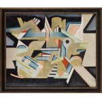 Tadeusz Kalinowski (1909 Warszawa - 1997 Poznań), Pancernik, 1950