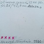 Henryk Błachnio (1922-2013), Zimowy spacer, 1997
