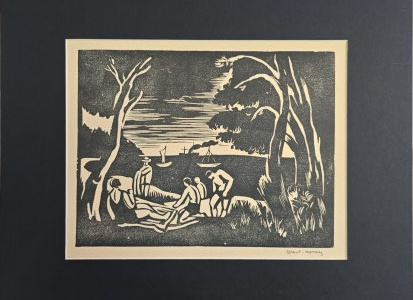 Wacław Wąsowicz (1891-1942), Na plaży