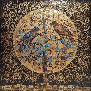 Mariola Świgulska (nar. 1961), Klimtova Symfonie letní noci, 2024