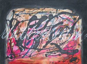 Tadeusz Brudzyński (1956-1996), Bez tytułu (Blablabla), 1988
