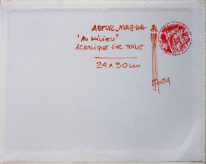 Artur Majka (ur. 1967), Au milieu, 2024