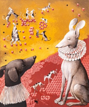 Katarzyna Słowiańska-Kucz, Zaproszenie do tańca II, 2018