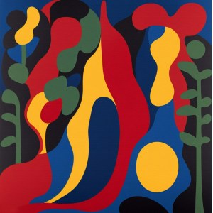 Grupa Three Art, Abstract botanicals, 2024