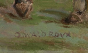 Oswald Roux (1880 - 1961 Wien), Oswald Roux (1880 - 1961 Wien) At the races