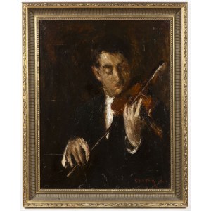 Malíř kolem roku 1910 `Hudebník`