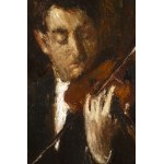 Malíř kolem roku 1910 `Hudebník`