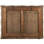 Large Biedermeier painting