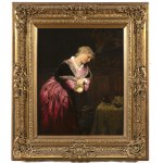 Gabriel von Max (1840-1914), Gabriel von Max (1840-1914) Young woman