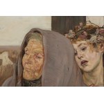Vlastimil Hofman (1881-1970), Vlastimil Hofman (1881-1970) Allegory of old age - 1909