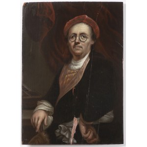 Johann Kupetzky (1667-1740), Attributed, Johann Kupetzky (1667-1740), Attributed Self-Portrait.