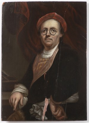 Johann Kupetzky (1667-1740), Attributed, Johann Kupetzky (1667-1740), Attributed Self-Portrait.