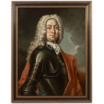 Jacopo Amigoni, Workshop Circle, PORTRAIT OF A NOBLEMAN IN ARMOUR WITH A CHAIN OF ORDERS