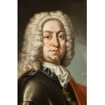 Jacopo Amigoni, Workshop Circle, PORTRAIT OF A NOBLEMAN IN ARMOUR WITH A CHAIN OF ORDERS