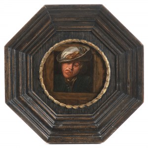 Egbert van Heemskerk (1634 - ca. 1704) - attributed to, Egbert van Heemskerk (1634 - ca. 1704) - attributed to Peasant's head in a window