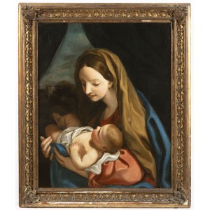 Italský malíř 18. století . Marie s dítětem