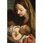 Italský malíř 18. století . Marie s dítětem