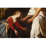 Flemish master 17th century. Noli me tangere
