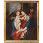 Cornelis Schut ( 1597 - 1655), attributed to, Cornelis Schut ( 1597 - 1655), attributed to THE HOLY FAMILY WITH SAINT ANNA