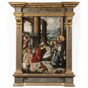 Master of the Prodigal Son, Antwerp, c. 1540-50, Master of the Prodigal Son, Antwerp, c. 1540-50 Adoration of the Shepherds