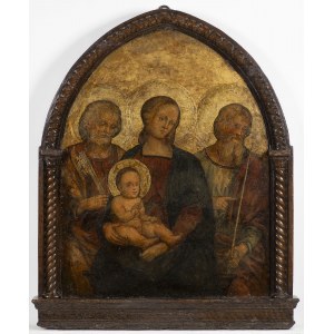 Giannicola di Paolo (c. 1460-1544), Giannicola di Paolo (c. 1460-1544) Madone avec enfant