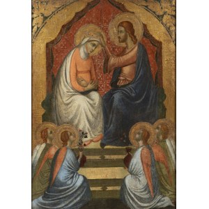 Master of the Misericordia active in the third quarter of the 14th Century, Master of the Misericordia active in the third quarter of the 14th Century - Attributed Coronation of Mary