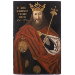 Rakouská nebo německá škola, asi 16. století, císař Heinrich III.