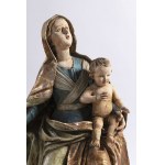 European sculptor of the 17/18th century. Mary with child