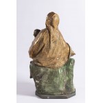 European sculptor of the 17/18th century. Mary with child