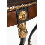 Exceptional original Empire console, Italy? 18th century