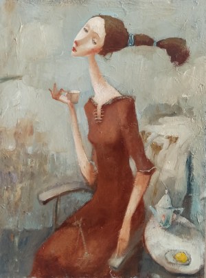 Emzar Kiknavelidze, Kubek kawy