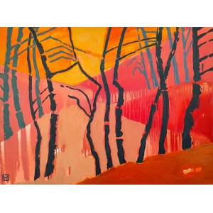 Weronika Raczynska, Red Forest 60x81