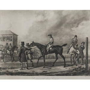 Jean Pierre Marie JAZET (1788-1871), Préparatifs d’une course (Przygotowania do wyścigu)
