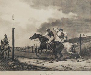 JAZET JEAN PIERRE MARIE (1788-1871), Le départ (Start)