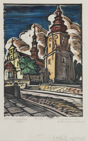 Kazimierz WISZNIEWSKI (1894-1961), Katedra w Kielcach, 1948