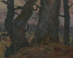 Józef MARCINKOWSKI (1909-1978), Studium drzew, 1936