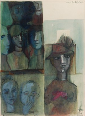 Adam NIEMCZYC (1914-2009), Post scriptum, 1995