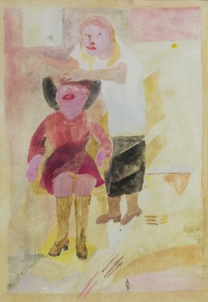 Doren HEATON-POTWOROWSKA (1930-2014), U fryzjera, 1974