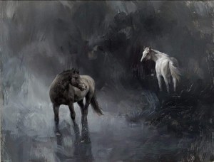 Małgorzata Cicholaz, Dwa konie